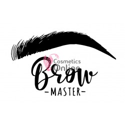 Sablon sticker de perete pentru salon de infrumusetare - J095L - Brow Master